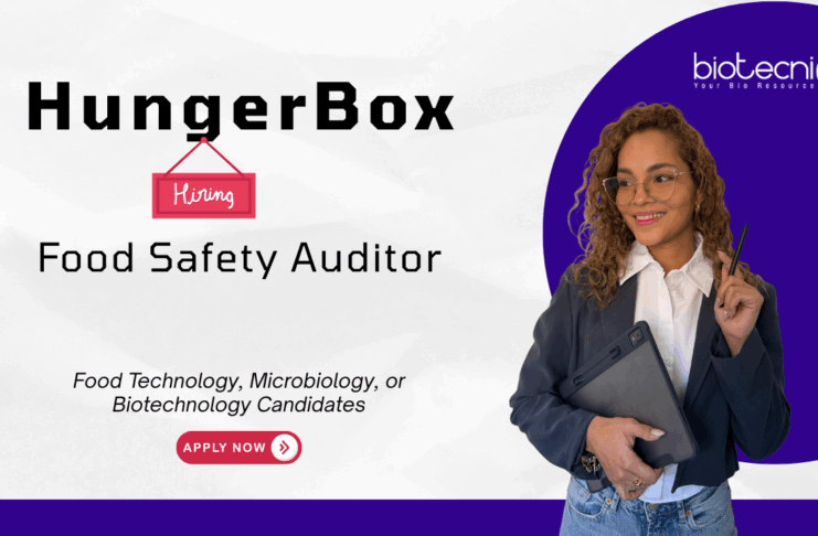 Food Auditor Jobs at HungerBox. Food Technology, Microbiology, or Biotechnology Candidates, Apply Now. Job in Pune.