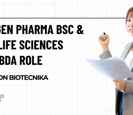 Life Sciences Business Development Jobs at Amogen Pharma