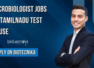 Microbiologist Jobs at TamilNadu Test House, Apply on Biotecnika