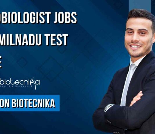 Microbiologist Jobs at TamilNadu Test House, Apply on Biotecnika