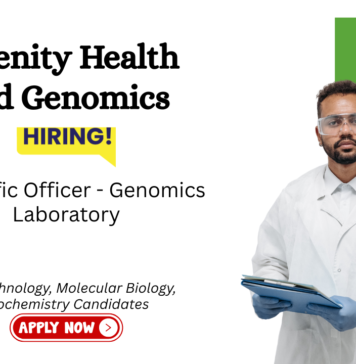 Biotechnology Jobs at Lifenity Health Ltd Genomics. Life Sciences Candidates Apply Now For the Scientific Officer Role.