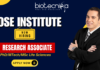 Research Associate Jobs at Bose Institute Recruitment for Life Science Candidates