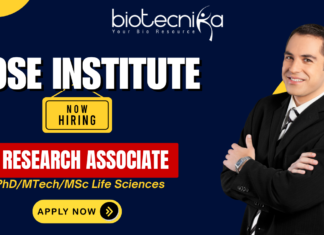 Research Associate Jobs – Bose Institute Recruitment 2025 Research Associate Jobs at Bose Institute Recruitment for Life Science Candidates