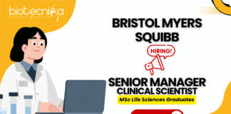 Senior Manager Clinical Scientist – clinical research jobs at BMS for life science professionals