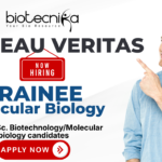 Freshers Biotechnology Jobs at Bureau Veritas | Molecular Biology – Trainee Trainee Molecular Biology recruitment for biotechnology jobs at Bureau Veritas