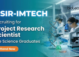 Scientist Jobs at CSIR-IMTECH | Life Science Research Jobs | Apply Now Scientist Jobs at CSIR-IMTECH for Research Jobs and Life Science Jobs