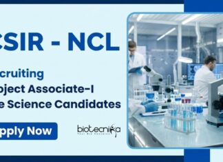 Project Associate Job at CSIR-NCL | Apply Now for Life Science Career Apply for Project Associate job under CSIR NCL Recruitment 2025. Excellent Career in Life Science Research with DST-funded Project.