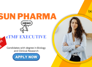 Biology Jobs at Sun Pharma For Freshers | Apply Now Biology Jobs for Freshers at Sun Pharma - Hiring for eTMF Executive Role - UG or PG Candidates Can Apply Now for Sun Pharma Careers