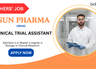 Biology Jobs At Sun Pharma | Freshers Can Apply Now Biology Jobs At Sun Pharma - Hiring Clinical Trial Assistant in Mumbai | Freshers' Apply Now for a Rewarding Sun Pharma Career