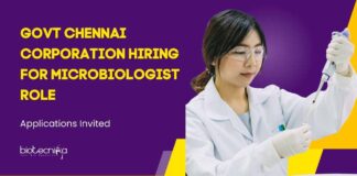 Govt Chennai Corporation Hiring For Microbiologist Role – Applications Invited Govt Microbiology Jobs - Chennai Govt Jobs - Greater Chennai Corporation Jobs