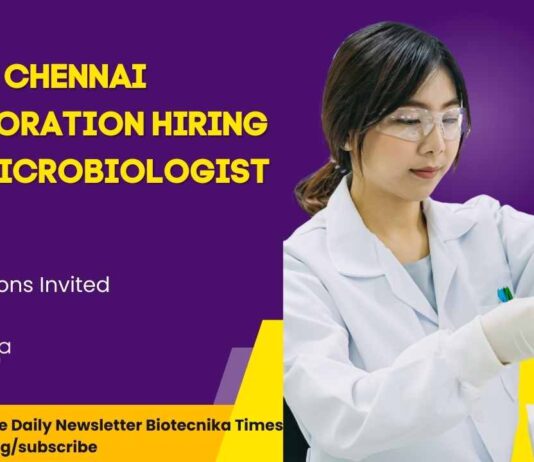 Govt Microbiology Jobs - Chennai Govt Jobs - Greater Chennai Corporation Jobs