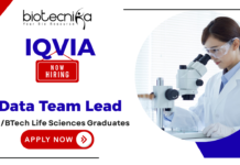 IQVIA is Recruiting for Data Team Lead | Clinical Research Jobs IQVIA Data Team Lead recruitment banner for clinical research jobs and data management jobs