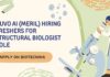 Freshers Structural Biologist Job Openings at Nuvo AI (Meril)