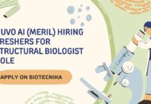 Nuvo AI (Meril) Hiring Freshers For Structural Biologist Role – Apply on Biotecnika Freshers Structural Biologist Job Openings at Nuvo AI (Meril)