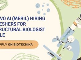Nuvo AI (Meril) Hiring Freshers For Structural Biologist Role – Apply on Biotecnika Freshers Structural Biologist Job Openings at Nuvo AI (Meril)
