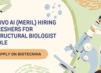 Nuvo AI (Meril) Hiring Freshers For Structural Biologist Role – Apply on Biotecnika Freshers Structural Biologist Job Openings at Nuvo AI (Meril)