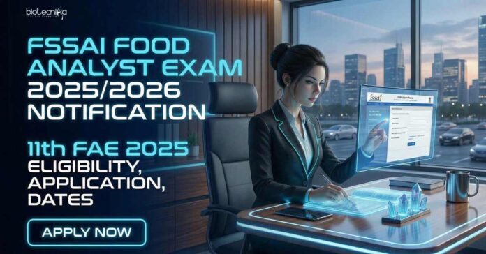 Food Analyst Exam 2026 Notification | Food Analyst 2025 | 11th FAE 2025 Notification | FSSAI Food Analyst Exam 2026 | Food Analyst Exam 2025 Notification Food Analyst Exam 2026 Notification | Food Analyst 2025 | 11th FAE 2025 Notification | FSSAI Food Analyst Exam 2026 | Food Analyst Exam 2025 Notification