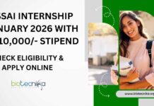FSSAI Internship 2026 January | Govt FSSAI Internship 2026 | Food Tech Internships 2026