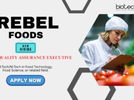 Quality Assurance Jobs in Bangalore: Rebel Foods is Hiring | BTech/ MTech in Food Science/ Tech Apply Now | Food Tech Jobs
