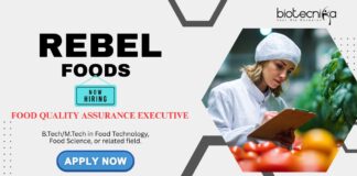Quality Assurance Jobs in Bangalore – Food Tech Candidates Apply Now Quality Assurance Jobs in Bangalore: Rebel Foods is Hiring | BTech/ MTech in Food Science/ Tech Apply Now | Food Tech Jobs
