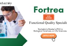Life Science Jobs: Fortrea Hiring a Functional Quality Specialist | UG/ PG/ PhD in Life Sciences Can Apply Now for Fortrea Career