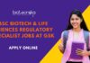 BSc Biotech Jobs Mumbai - GSK Jobs - Regulatory Specialist Jobs