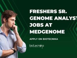Freshers Genome Analyst Jobs - Biomedical Sciences Jobs - Biomedical Human Genetics Jobs - MedGenome Jobs Biotecnika