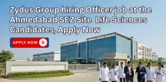Life Sciences Job at Zydus Group. Officer job at the Ahmedabad SEZ Site. Daily operational management, regulatory compliance, & documentation
