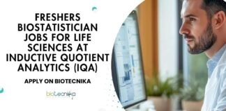 Freshers Biostatistician Jobs at Inductive Quotient Analytics (IQA), Apply on Biotecnika