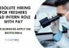 Life Sciences Intern at Absolute - Apply Online