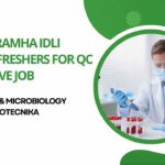 Freshers QC Executive Jobs at Naadbramha Idli