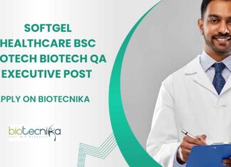 BSc Biotech Biotech QA Executive Post - Apply on Biotecnika