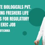 Freshers Life Science Regulatory Affairs Jobs at Renovate Biologicals