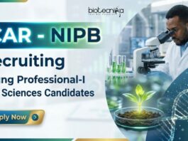 Apply for Research Jobs at ICAR-NIPB. Explore NIPB Recruitment for Young Professional-I Life Science Jobs through Walk-in Interview.