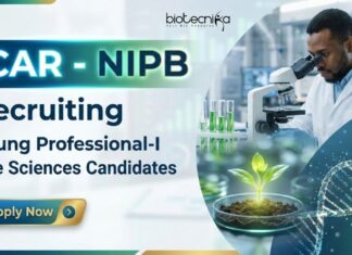 Research Jobs at ICAR-NIPB – Apply Now for Life Science Research Apply for Research Jobs at ICAR-NIPB. Explore NIPB Recruitment for Young Professional-I Life Science Jobs through Walk-in Interview.