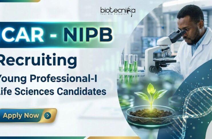 Research Jobs at ICAR-NIPB – Apply Now for Life Science Research Apply for Research Jobs at ICAR-NIPB. Explore NIPB Recruitment for Young Professional-I Life Science Jobs through Walk-in Interview.