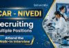 Research jobs under ICAR NIVEDI Recruitment for Candidates seeking a Career in Life Science. Walk-In Interview for Multiple Posts