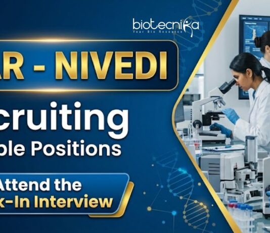 Research jobs under ICAR NIVEDI Recruitment for Candidates seeking a Career in Life Science. Walk-In Interview for Multiple Posts