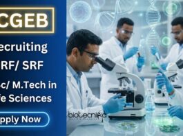 Apply for JRF/SRF Research Jobs under ICGEB Recruitment. Explore Life Science Jobs in Microbial Engineering & Fermentation Projects.