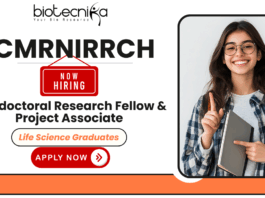 ICMR recruitment biotech jobs for Project Technical Support-III in life science jobs