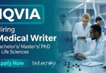 Medical Writer Jobs at IQVIA – Life Sciences Apply Now Apply for Medical Writer Jobs at IQVIA. Explore Life Science Jobs and Advance your Career in Clinical Writing, & Regulatory Documentation.