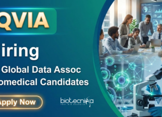 Biomedical Jobs at IQVIA – Apply Now Explore biomedical jobs at IQVIA India. Apply for Senior Global Data Associate role and build a global IQVIA career in life science jobs.