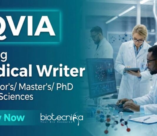 Apply for Medical Writer Jobs at IQVIA. Explore Life Science Jobs and Advance your Career in Clinical Writing, & Regulatory Documentation.