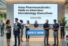 Explore Intas Career Opportunities for Executive QC Microbiology roles. Apply for Top Microbiology Jobs with Virtual Walk-In Interviews