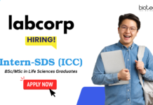 Life science internship opportunities for Labcorp career and MSc life sciences jobs