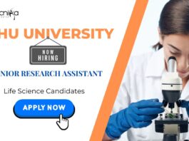 Research Jobs: BHU Recruiting Junior Research Assistant | BTech/BE/ MSc in Life Sciences Can Apply Now | Life Science Jobs