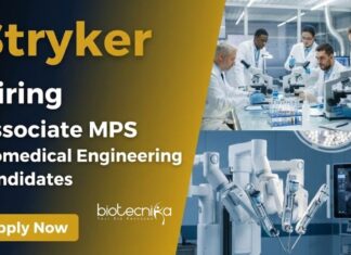 Stryker is Hiring – Apply Now for Biomedical Engineering Jobs Apply for Biomedical Engineering Jobs at Stryker as Associate MPS. Explore Associate Jobs and build a Rewarding Stryker Career.