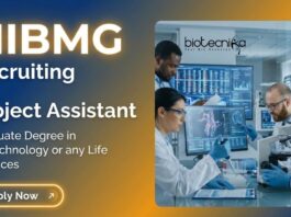 Apply for Project Assistant Jobs at NIBMG. Explore NIBMG Recruitment under a funded life science research project.