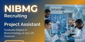 Project Assistant Jobs at BRIC-NIBMG – Biotech & Life Sciences Apply Now Apply for Project Assistant Jobs at NIBMG. Explore NIBMG Recruitment under a funded life science research project.