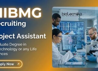 Project Assistant Jobs at BRIC-NIBMG – Biotech & Life Sciences Apply Now Apply for Project Assistant Jobs at NIBMG. Explore NIBMG Recruitment under a funded life science research project.